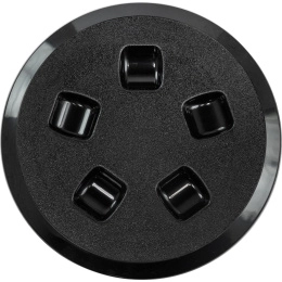 Смотровой лючок 110 мм черный CAN-SB (SP2513)